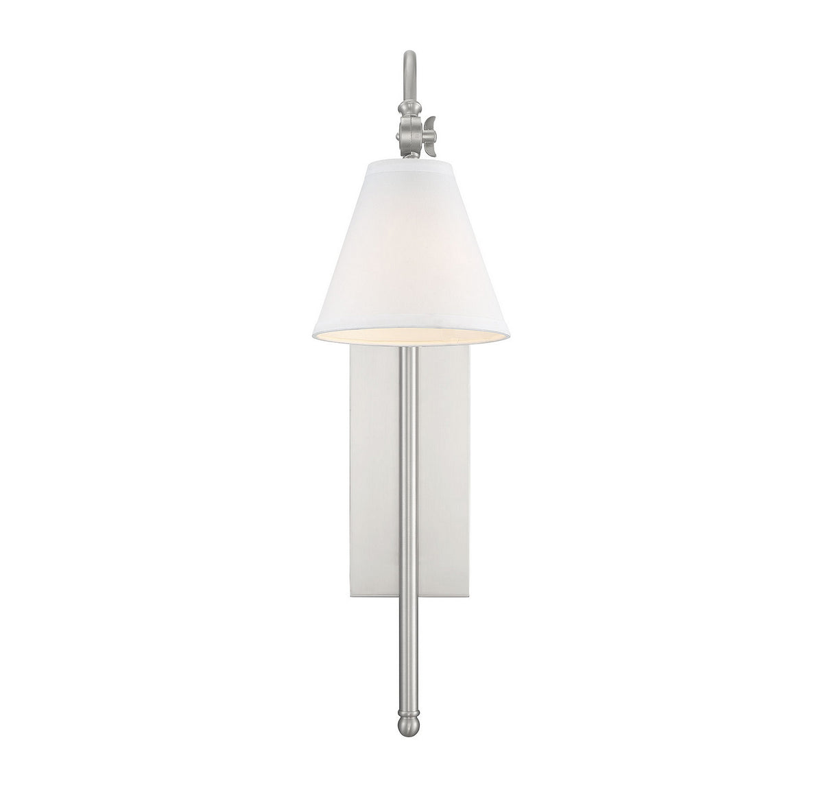 Savoy House - 9-1201-1-SN - One Light Wall Sconce - Rutland - Satin Nickel