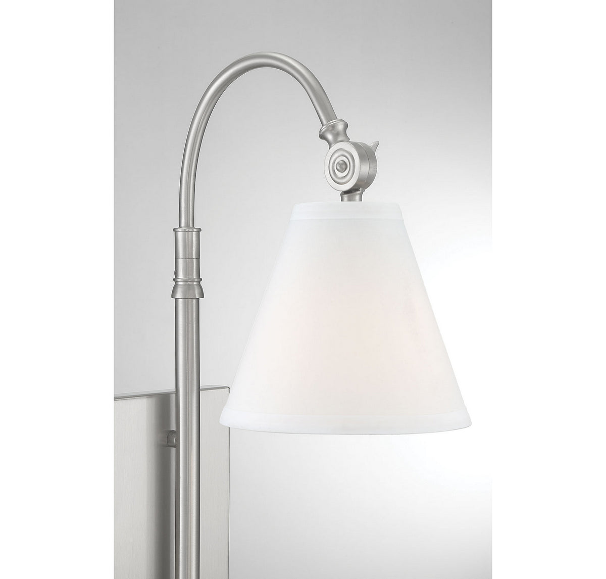 Savoy House - 9-1201-1-SN - One Light Wall Sconce - Rutland - Satin Nickel