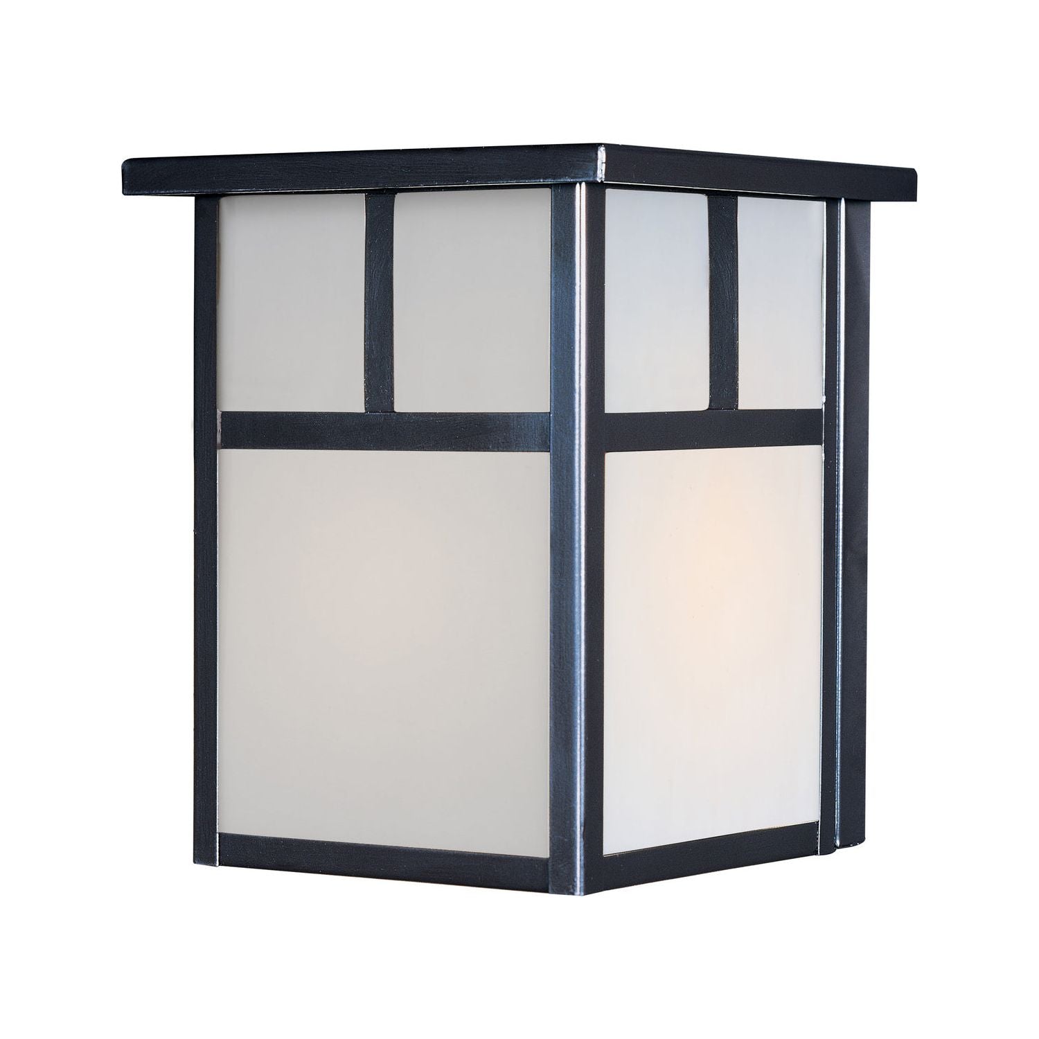 Maxim - 4050WTBK - One Light Outdoor Wall Lantern - Coldwater - Black
