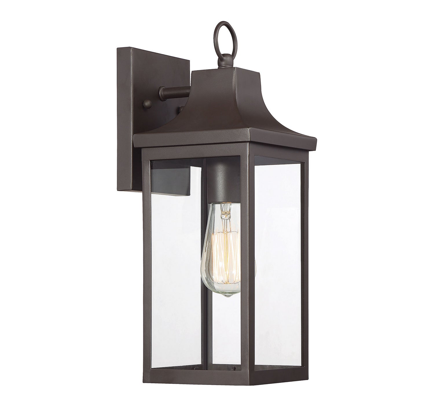 Meridian M50024ORB One Light Outdoor Wall Sconce in Oil Rubbed Bronze