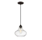 Meridian M70080ORB One Light Mini Pendant in Oil Rubbed Bronze