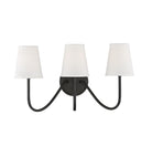 Meridian M90056ORB Three Light Wall Sconce in Oil Rubbed Bronze