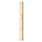 Fredrick Ramond FR41972LCB Alune LED Alabaster Sconce in Lacquered Brass