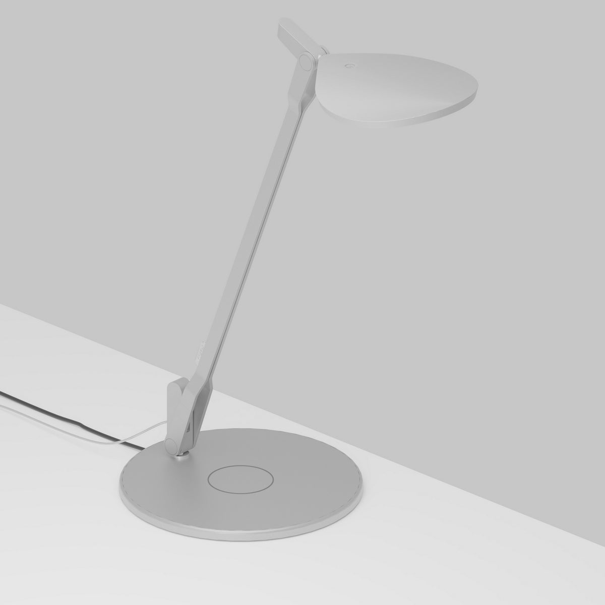 Koncept - SPY-W-SIL-PRO-QCB - LED Desk Lamp - Splitty - Silver