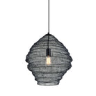 Troy Lighting Canada - F6772-SBK - Une lampe Suspension - Wabi Sabi - Noir doux