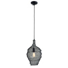 Troy Lighting Canada - F6775-SBK - Une lampe Suspension - Wabi Sabi - Noir