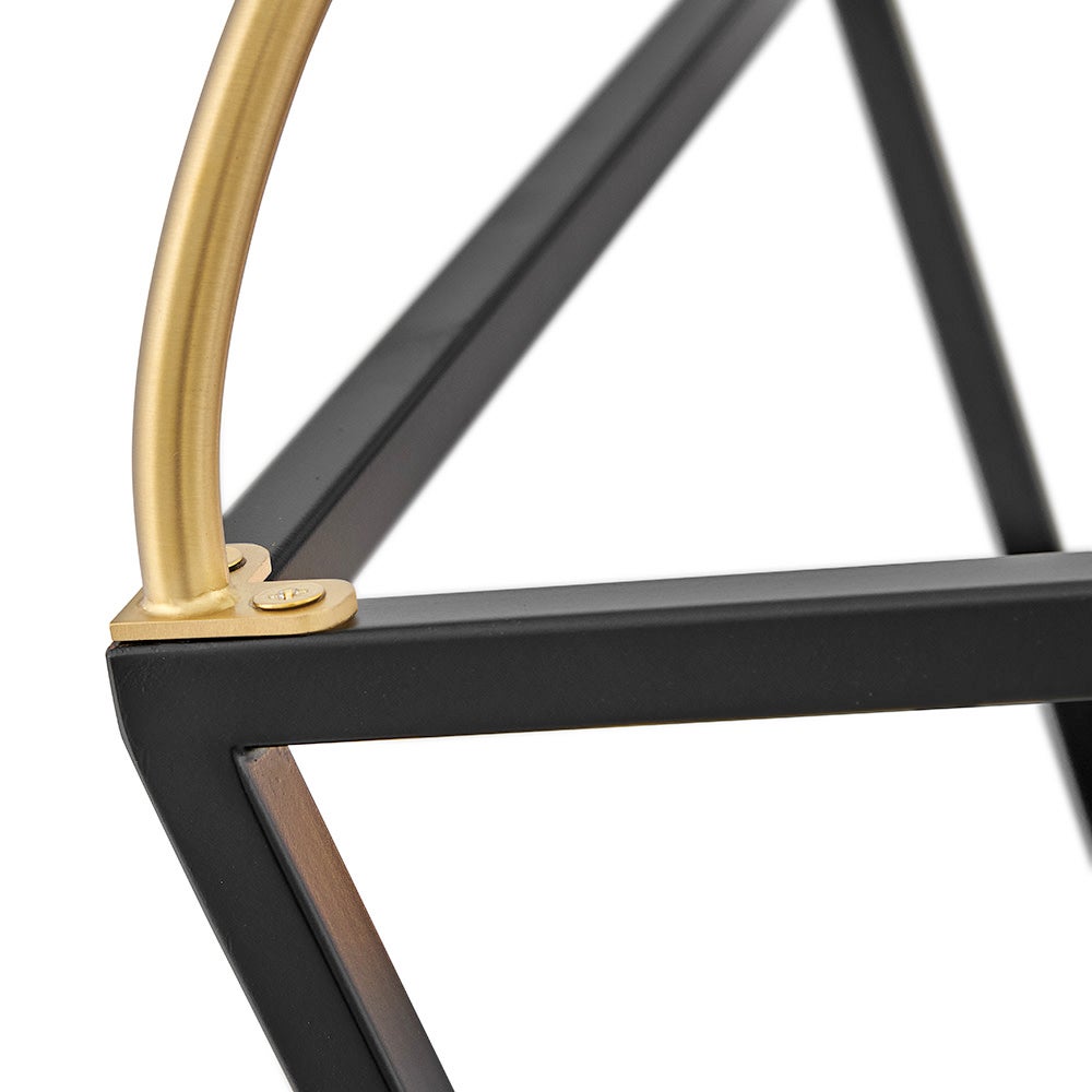 Lark 84275BK-LCB Tate Linear Chandelier in Black