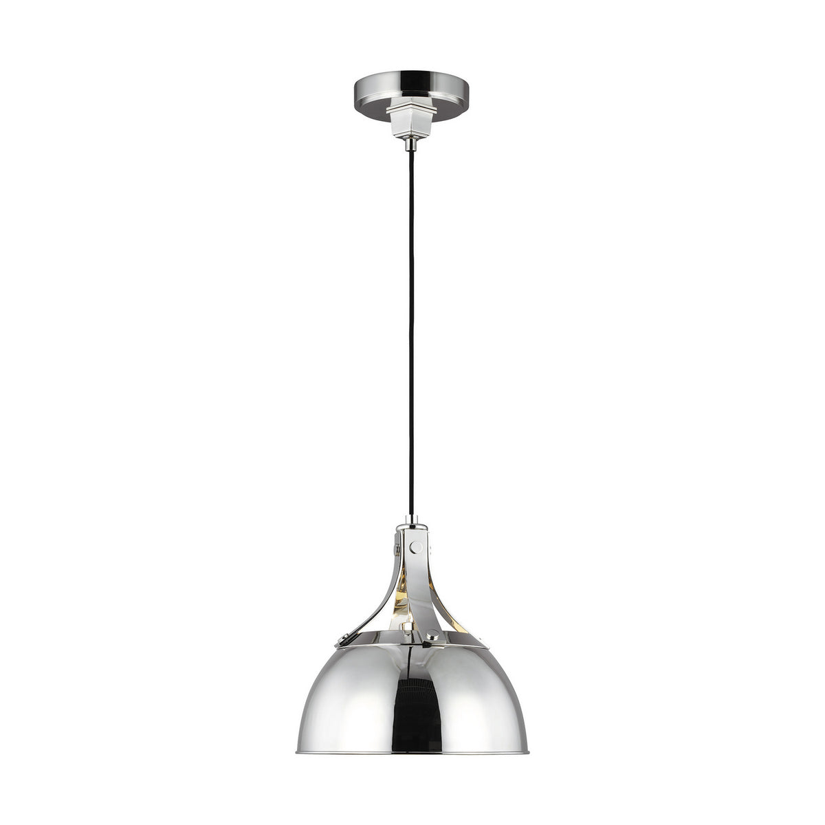 Visual Comfort Studio Canada - TP1051PN - One Light Pendant - Logan - Polished Nickel