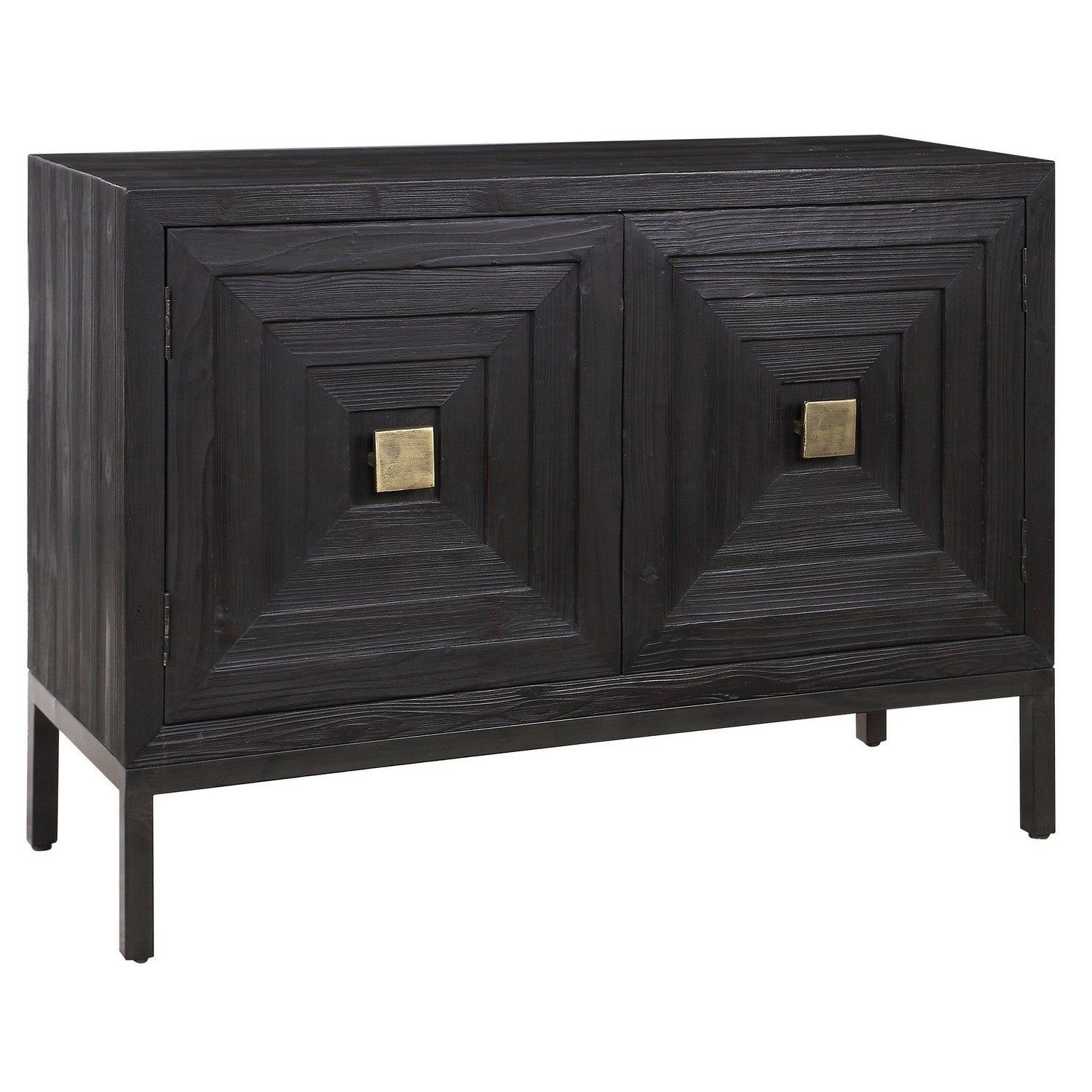 Uttermost - 24916 - Cabinet - Aiken - Brushed Brass