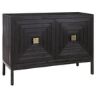 Uttermost - 24916 - Cabinet - Aiken - Brushed Brass