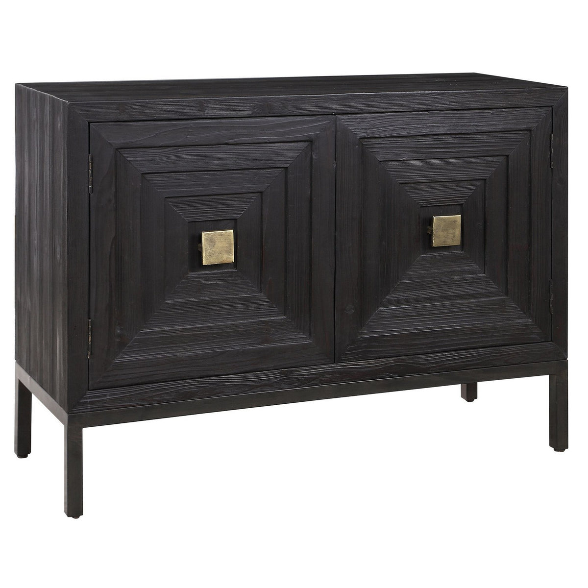 Uttermost - 24916 - Cabinet - Aiken - Brushed Brass