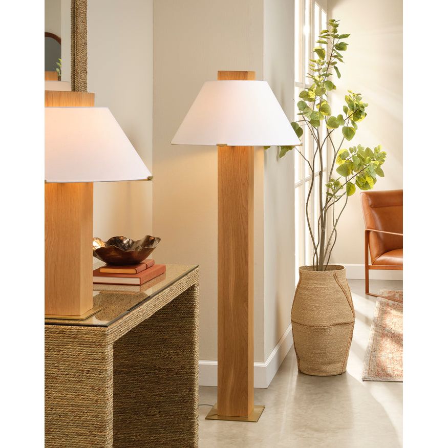 Craftsman Wood Floor Lamp