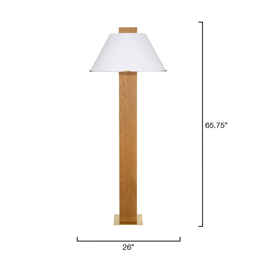 Craftsman Wood Floor Lamp