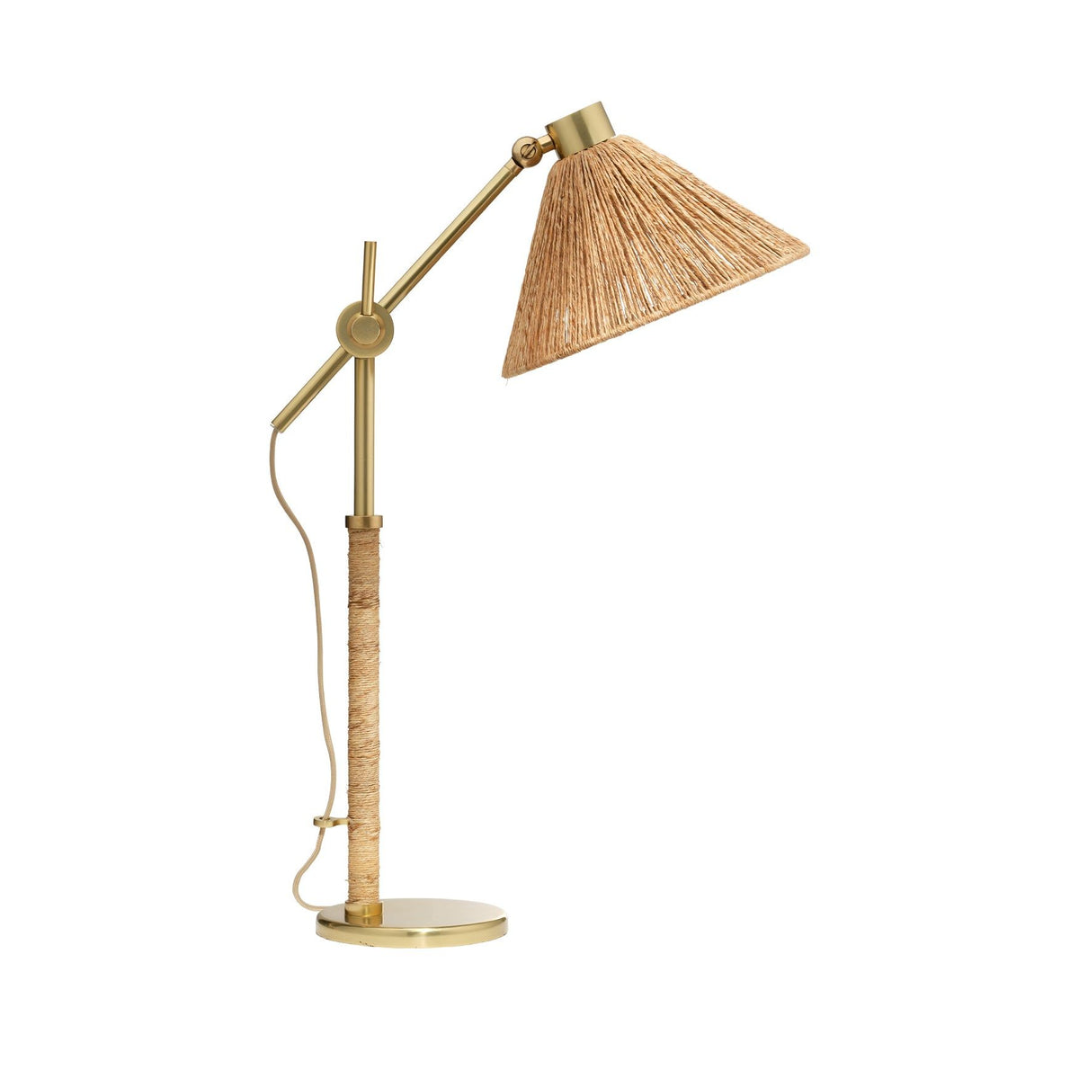 Fitzgerald Abaca Rope Table Lamp