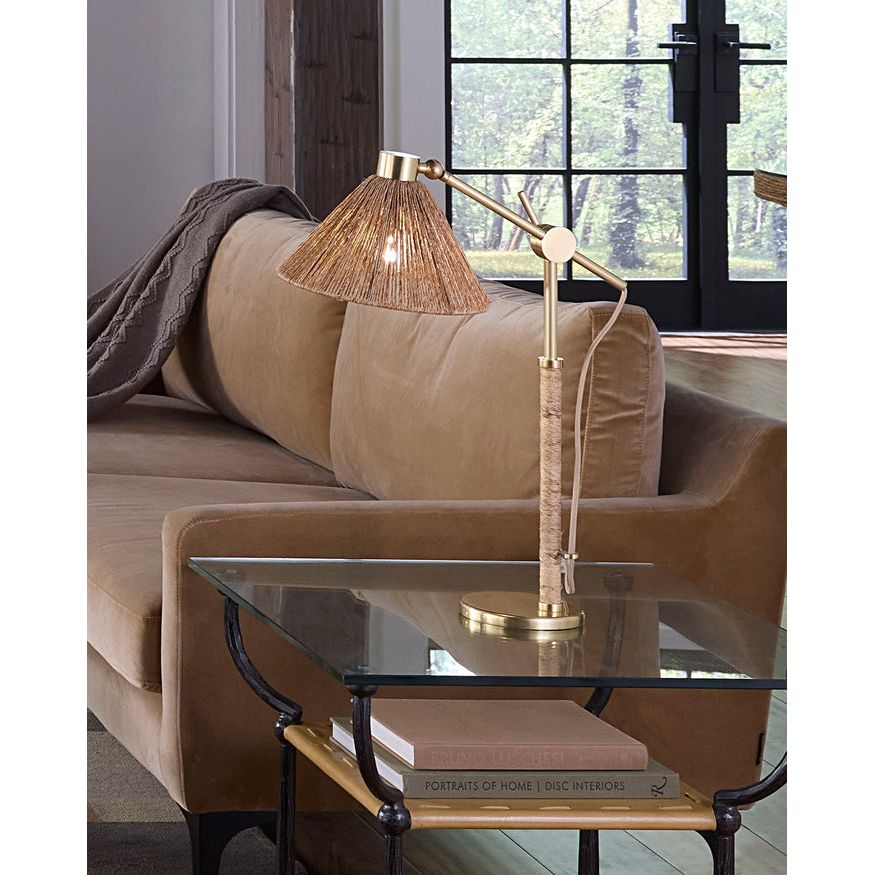 Fitzgerald Abaca Rope Table Lamp