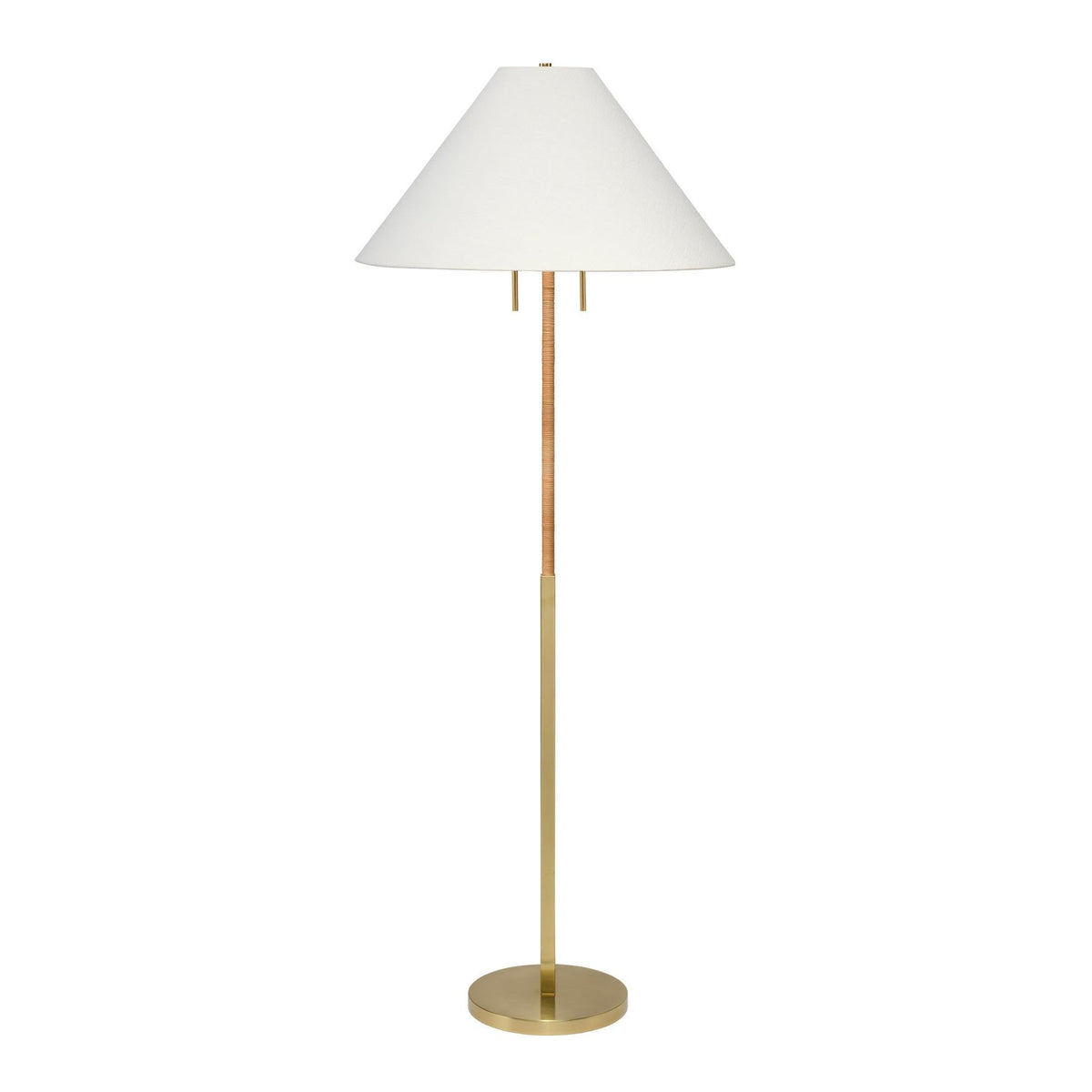Harrison Rattan Floor Lamp