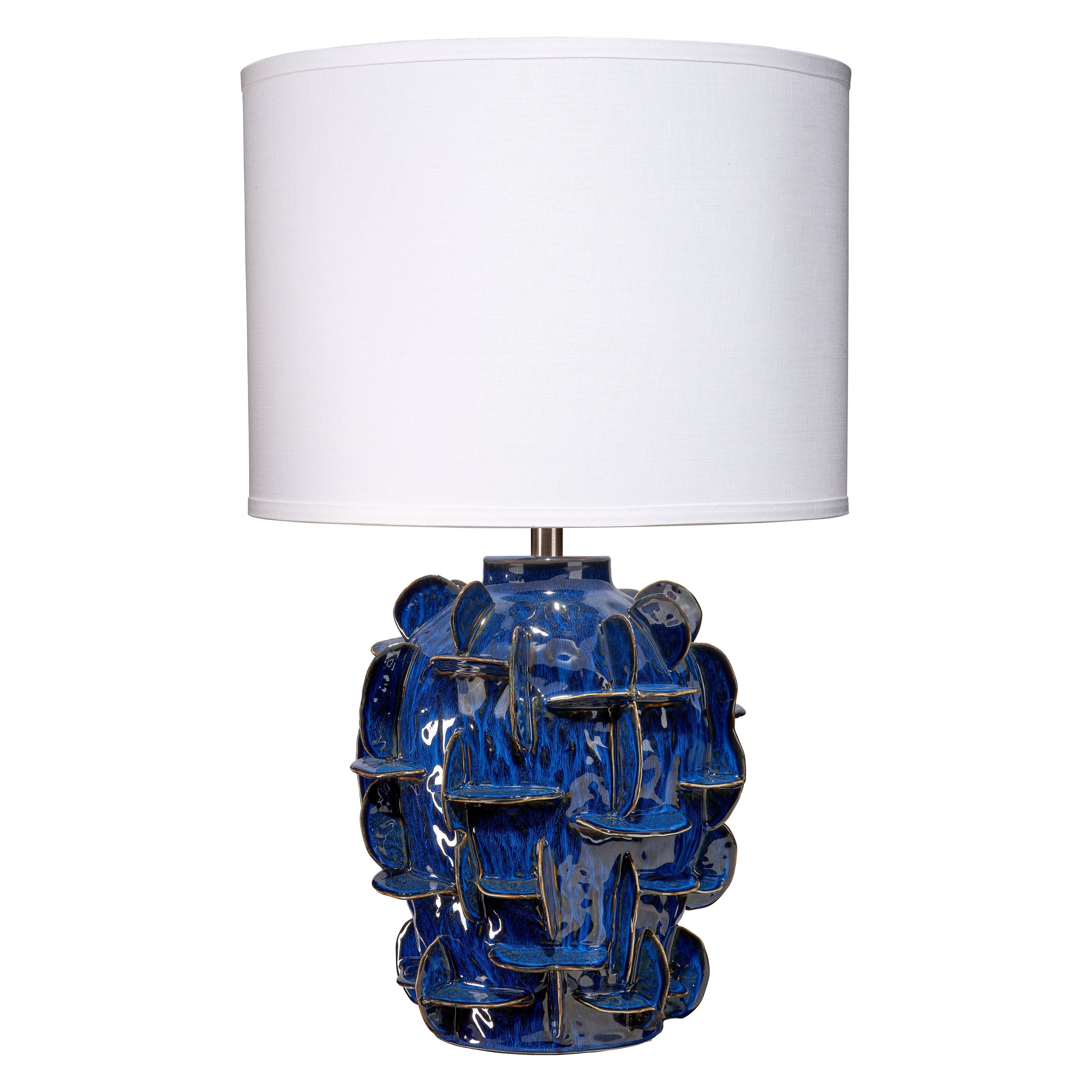 Jamie Young Company - 9HELIOSTLCO -  Helios Table Lamp - Helios - Cobalt Blue