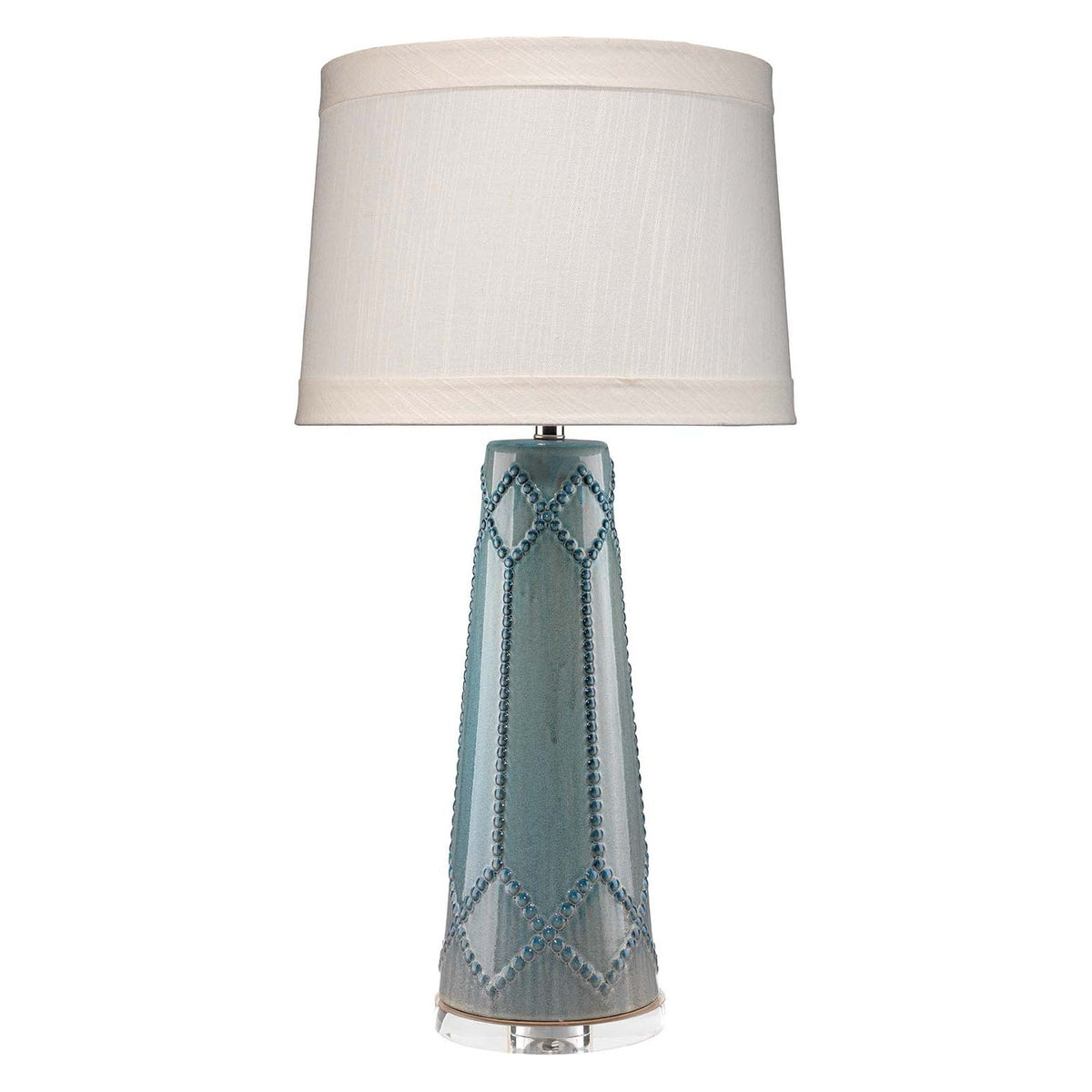 Jamie Young Company - 9HOBNAILTEAL - Hobnail Table Lamp - Hobnail - Teal