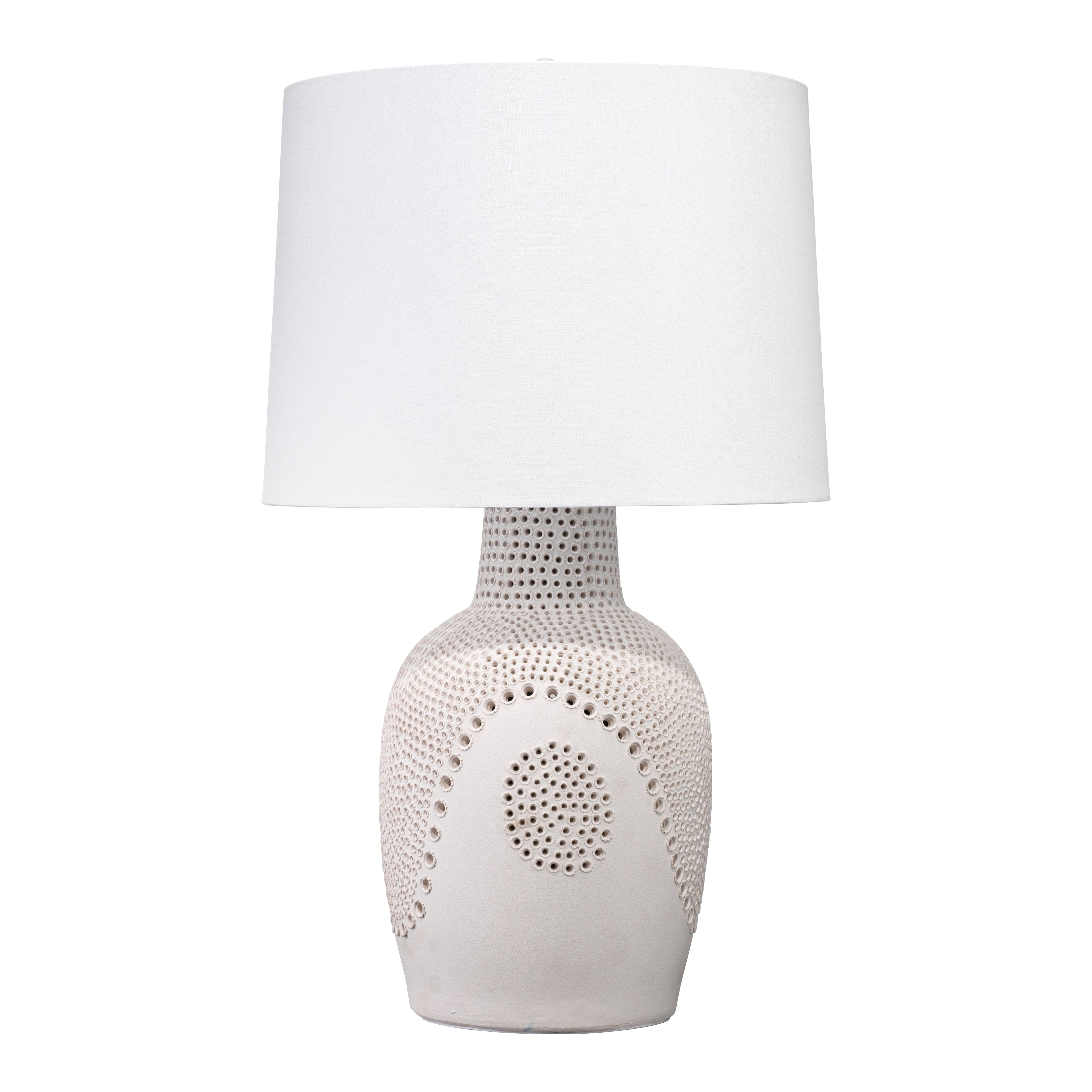 Jamie Young Company - 9MOONTLWH - Moonrise Table Lamp - Moonrise - White