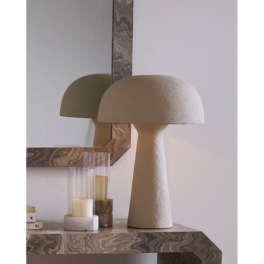 Papier Paper Mache Table Lamp