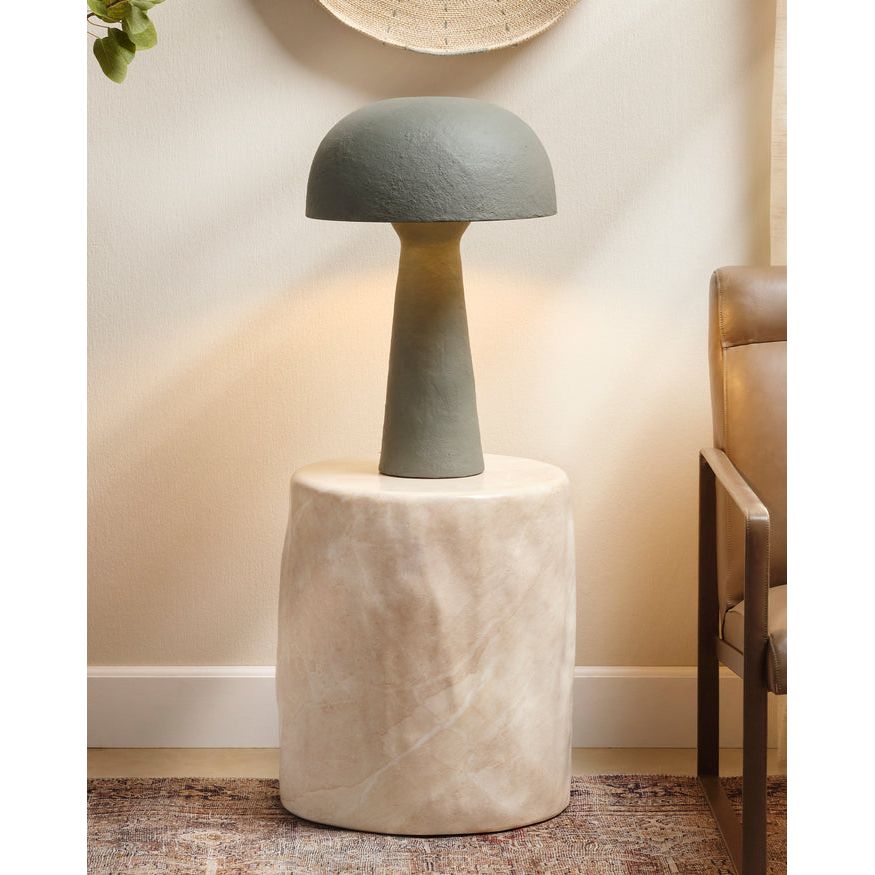 Papier Paper Mache Table Lamp