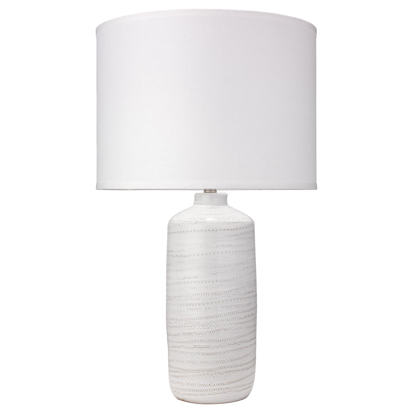 Jamie Young Company - 9TRACWHD131L - Trace Table Lamp - Trace - White