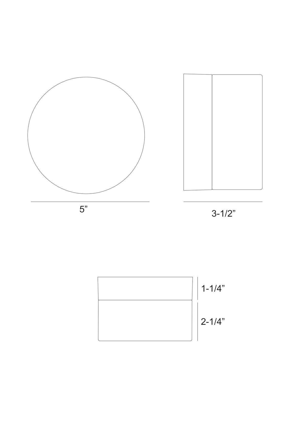 Europhase 50271-047 Sternn LED Extérieur Murale en noir mat