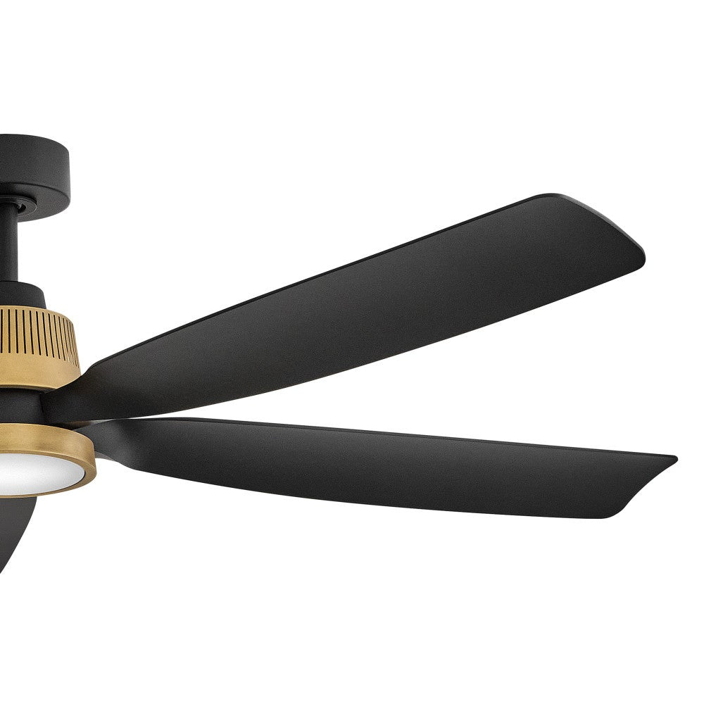 Éclairage intelligent LED Bodin 906564FHB-LDD de Hinkley Lighting Ventilateur  en laiton Heritage