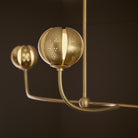 Fredrick Ramond FR46963UB-LL Anthos LED Chandelier in Unlacquered Brass