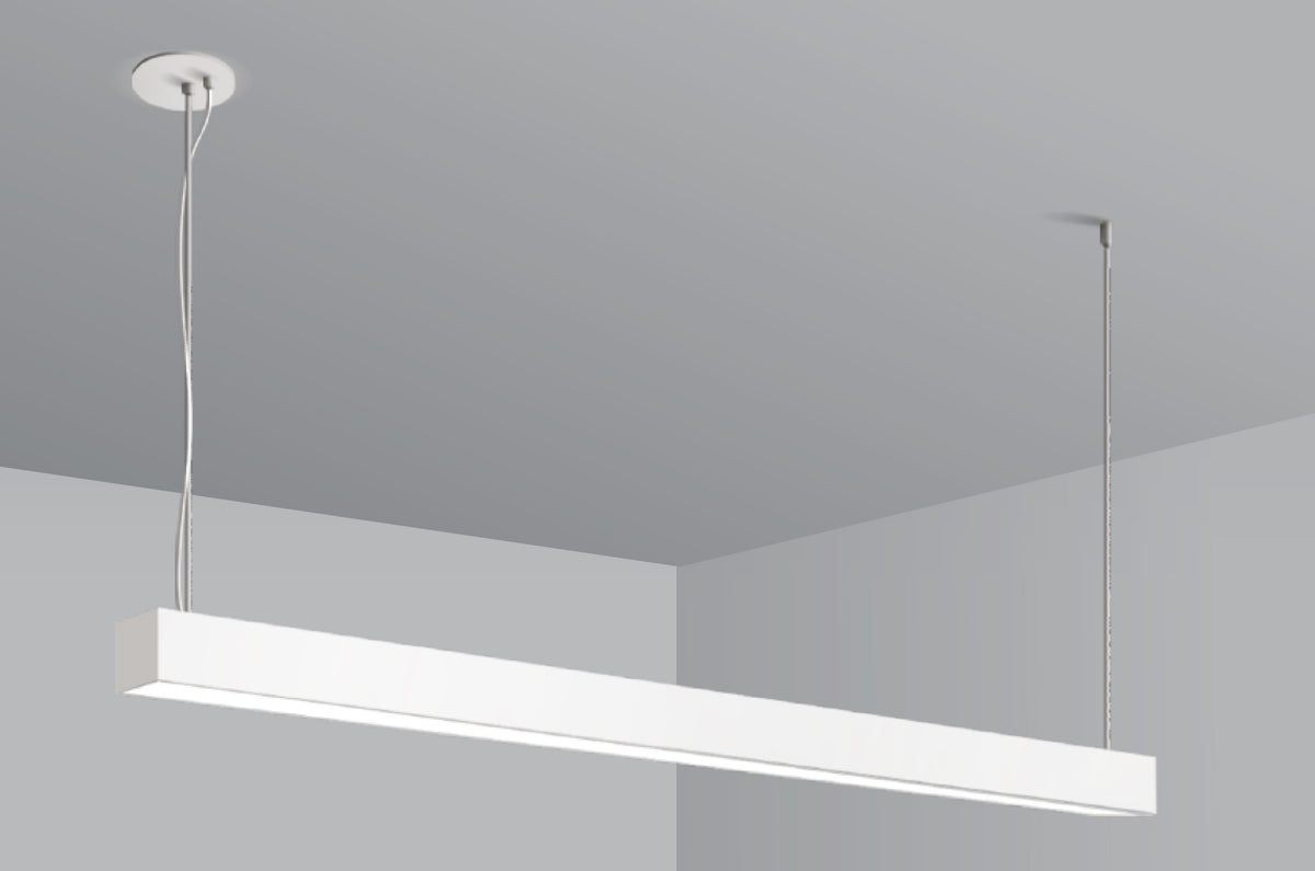 Eurofase F55435WSUS F55 LED Linear Suspension in White