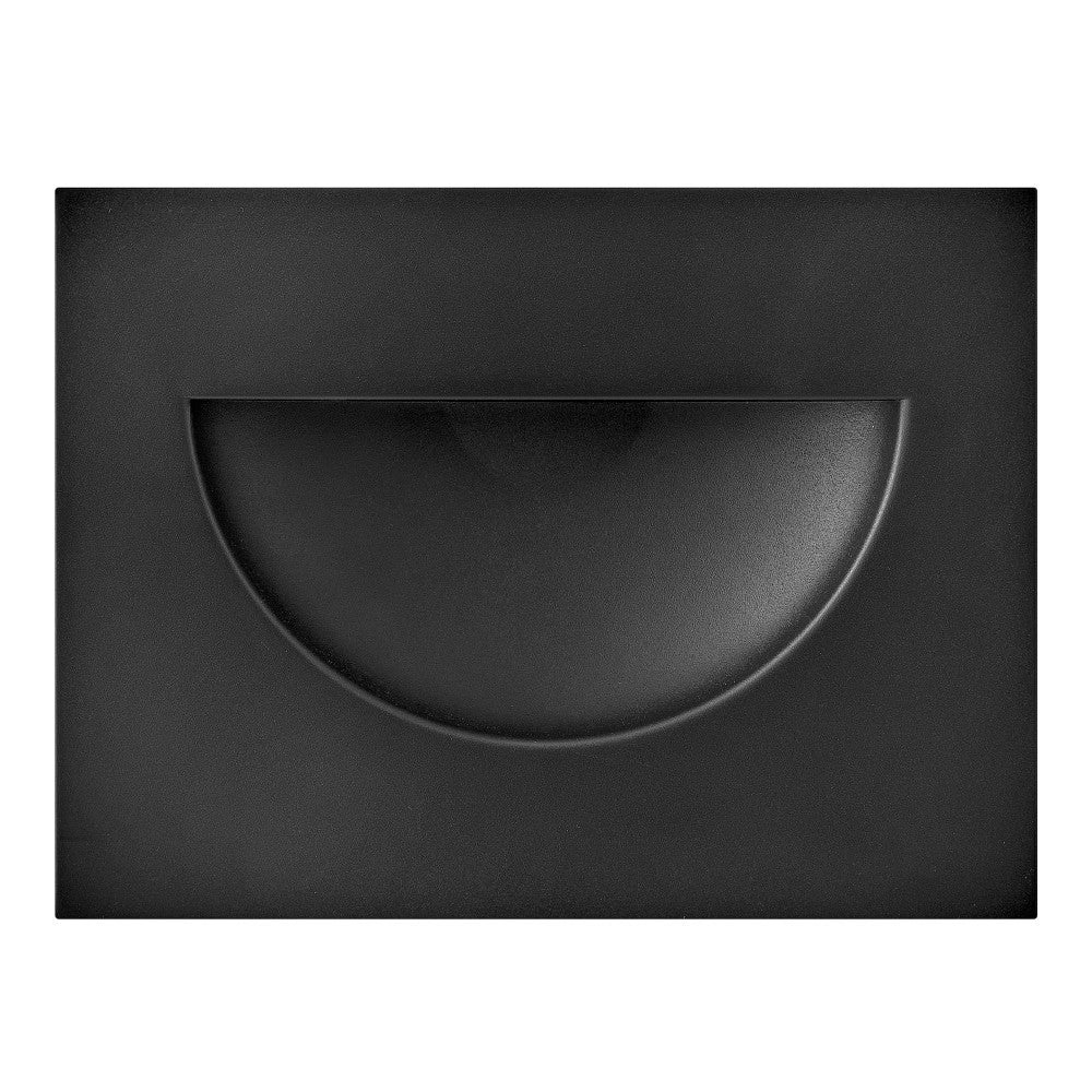 Terrasse rectangulaire LED Taza 15113BK de Hinkley Lighting, couleur noire