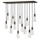 Fredrick Ramond FR31105BX-CL Cosette Crystal Linear en oxyde noir