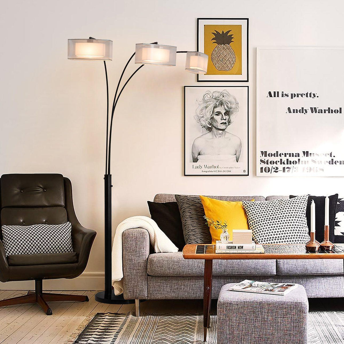 Amarillo Arc Floor Lamp