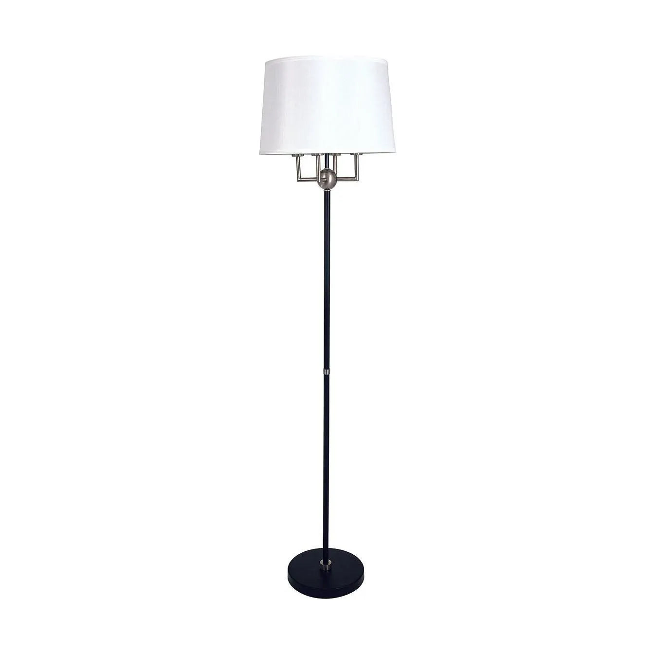 House of Troy - A700-AB/BLK - Four Light Floor Lamp - Alpine - Antique Brass/Black