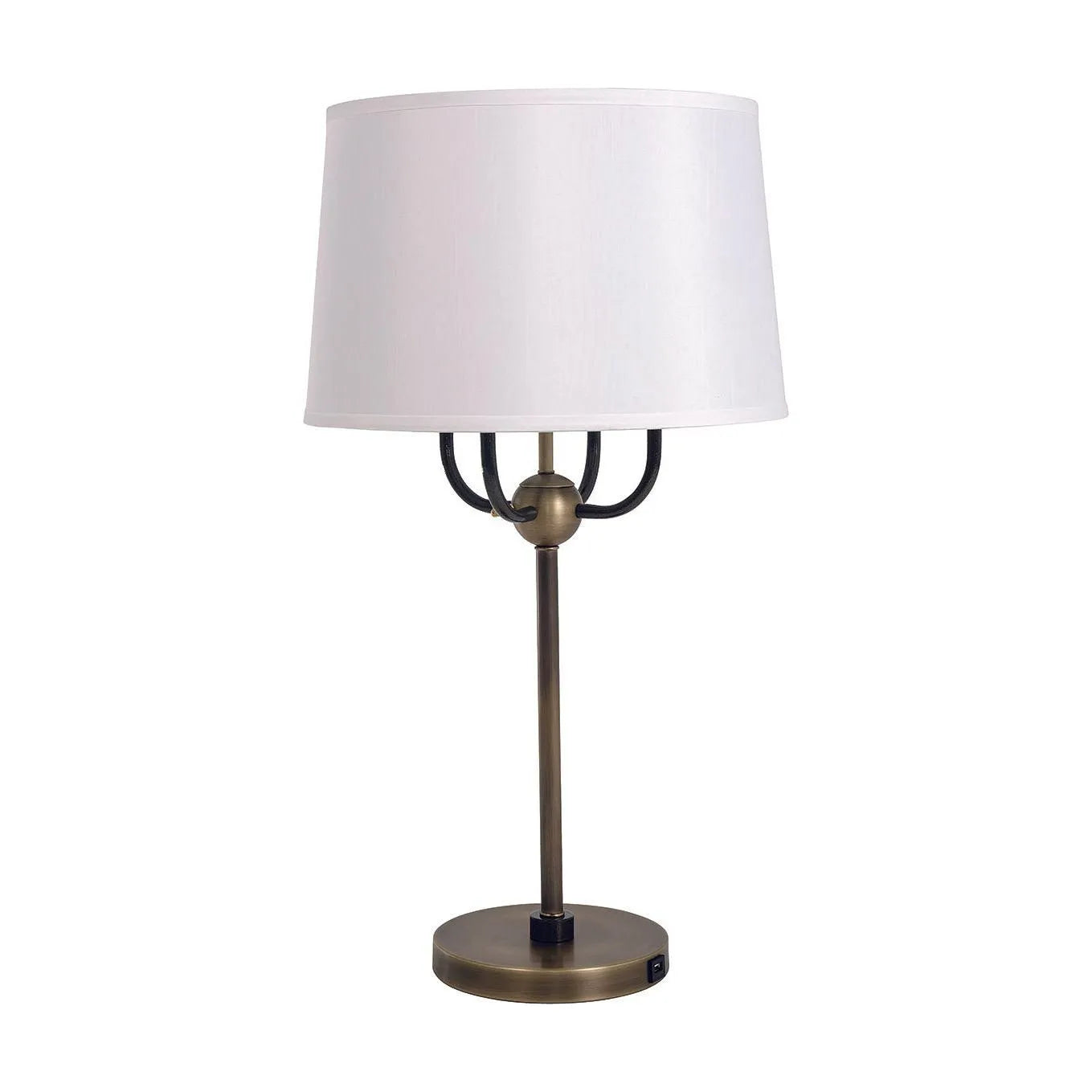 House of Troy - A751-AB/HB - Four Light Table Lamp - Alpine - Antique Brass/Hammered Bronze