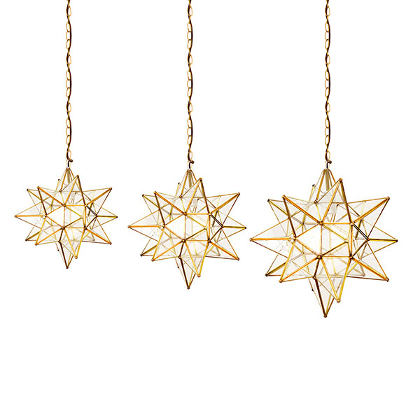 Moravian Star Pendant