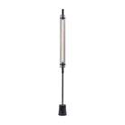 Adesso Home - AD9211-01 - LED Floor Lamp - Flair - Black W. Antique Brass Accents