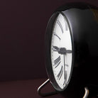 Arne Jacobsen Clocks 43671 Roman Table Clock in White/Black