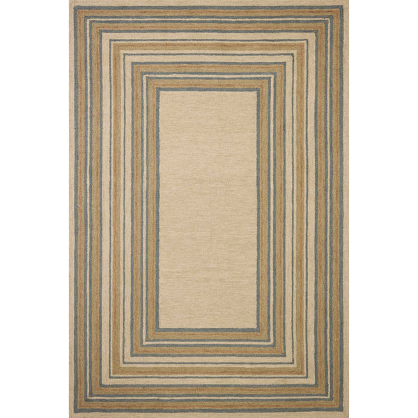Alfie ALF-05 Natural / Multi Area Rug
