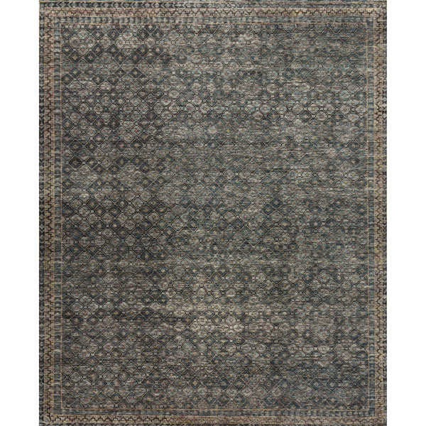 Tapis Amara AMM-01 Encre / Turquoise