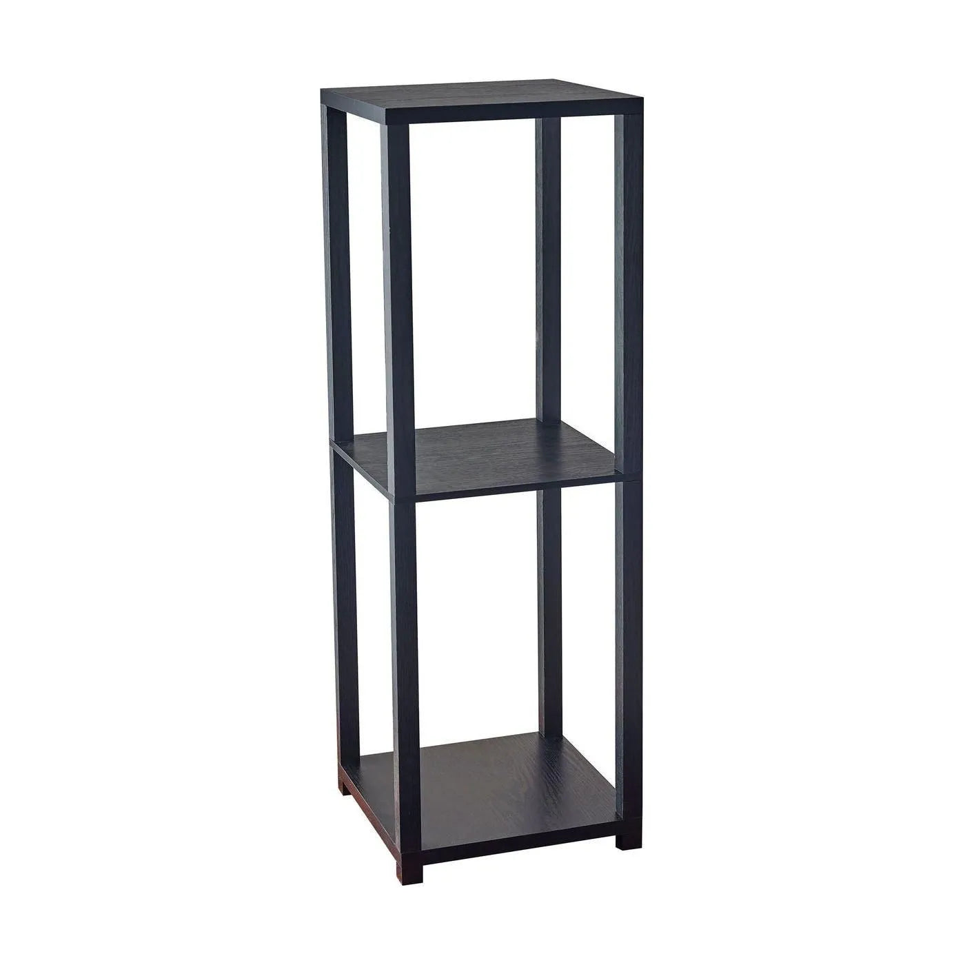 Adesso Home - AR3510-01 - Pedestal - Lawrence - Black Wood Pvc Veneer