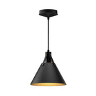Alora Lighting PD584510MB Archer Pendant in Matte Black