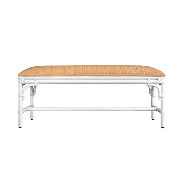 ASHA Rattan Bench