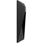 Avenue Outdoor 5-CCT Rectangular LED Wall Sconce AV5014-BK-5CCT three-quarter angle — low-profile 2-inch wall projection visible
