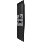 Avenue Outdoor 5-CCT Rectangular LED Wall Sconce AV5014-BK-5CCT side profile — very slim silhouette, black matte finish