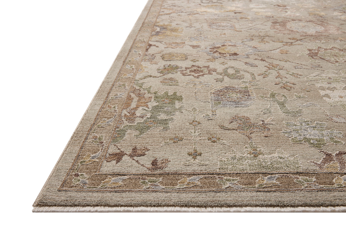 Tapis Loloi Rugs AYLNAYL-02FGPL Aylin AYL-02 Fog / Plum