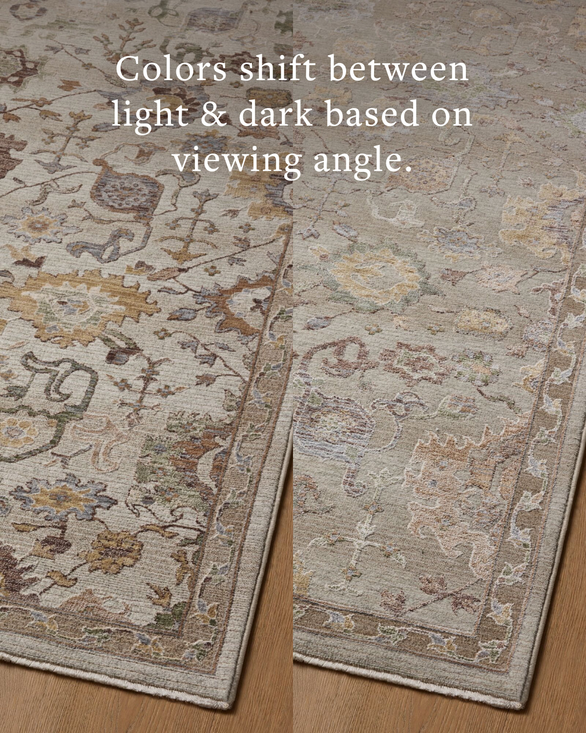 Tapis Loloi Rugs AYLNAYL-02FGPL Aylin AYL-02 Fog / Plum