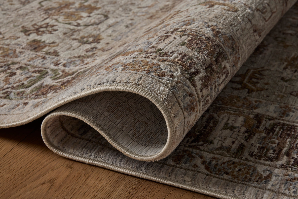 Tapis Loloi Rugs AYLNAYL-05PPML Aylin AYL-05 Tapis d'intérieur galets/multicolores
