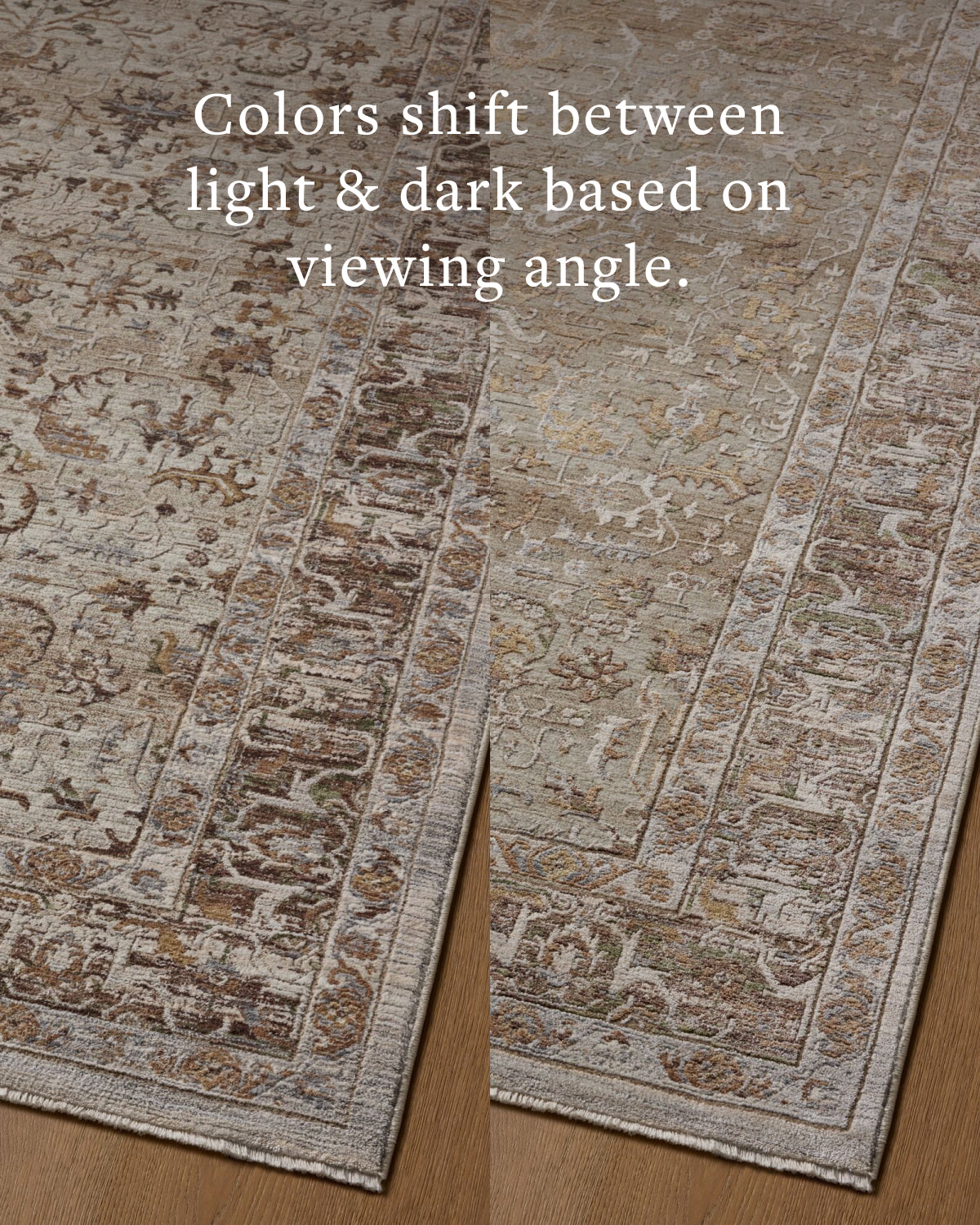 Tapis Loloi Rugs AYLNAYL-05PPML Aylin AYL-05 Tapis d'intérieur galets/multicolores