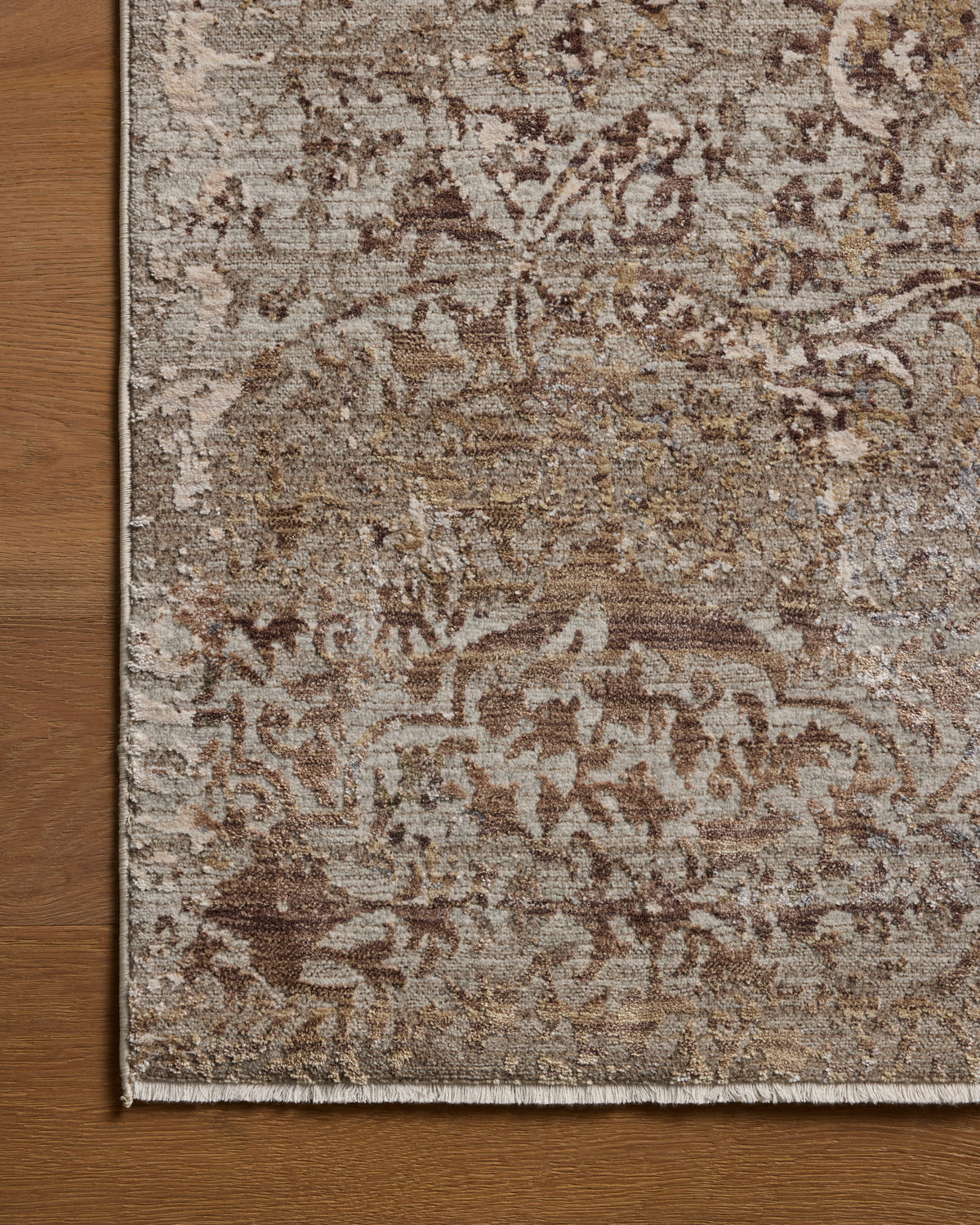 Tapis Loloi Rugs AYLNAYL-06GNBZ Aylin AYL-06 Granite / Bronze
